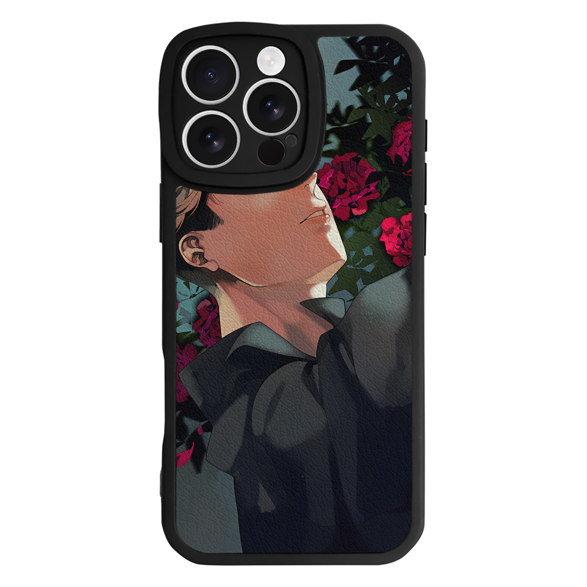 （画像用） ハイキュー!! Haikyu!! 【iPhone 16シリーズ対応】シリコンスマホケース（レザー調） 材質：シリコン